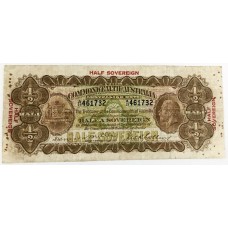 AUSTRALIA 1923 . TEN 10  SHILLINGS BANKNOTE . MILLER/COLLINS